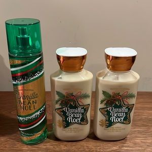 Bath and Body Works Vanilla Bean Noel Lotion & Mist